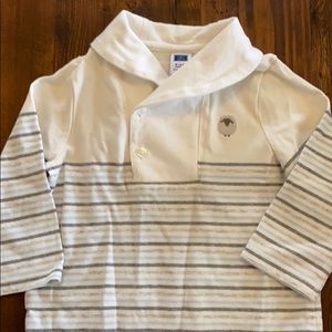 Janie and jack boys footless one-piece sheep